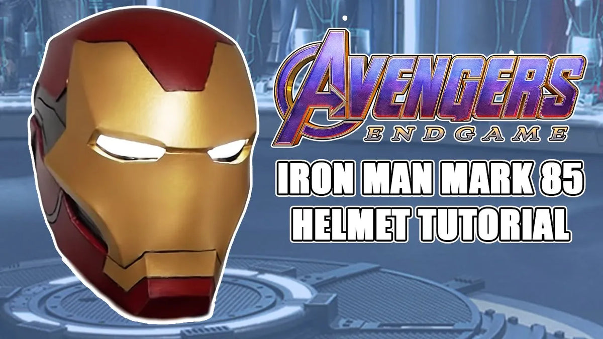 Iron Man Mark 85 Helmet - EVA FOAM - Avengers Endgame – Heroesworkshop