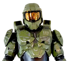 Load image into Gallery viewer, Halo Infinite Master Chief Spartan Armor Cosplay EVA Foam Pepakura File Templates