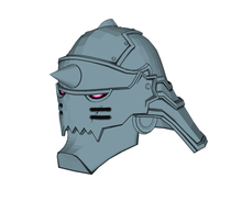 Load image into Gallery viewer, Alphonse Elric Armor Cosplay EVA Foam Pepakura File Templates - Full Metal Alchemist