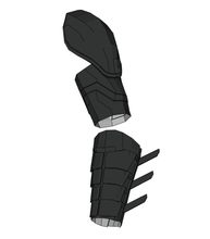 Load image into Gallery viewer, Batman (Flash Movie) Armor Cosplay EVA FOAM Pepakura File Templates DIY