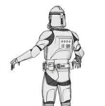 Load image into Gallery viewer, Clone Trooper Phase 2 Armor Cosplay EVA Foam Pepakura File Templates - (Star Wars)