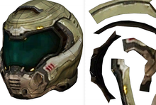 Load image into Gallery viewer, Doomslayer Praetor Armor EVA Foam Cosplay Pepakura File Templates - Doom (2016)