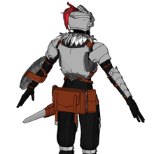Load image into Gallery viewer, Goblin Slayer Cosplay Full Costume EVA FOAM Pepakura File Templates