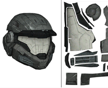 Load image into Gallery viewer, Halo Reach Noble 6 Armor Cosplay EVA Foam Pepakura File Templates DIY