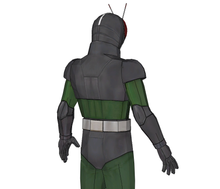 Load image into Gallery viewer, Kamen Rider Black RX Cosplay EVA FOAM Pepakura File Templates