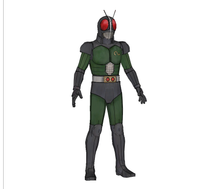 Load image into Gallery viewer, Kamen Rider Black RX Cosplay EVA FOAM Pepakura File Templates