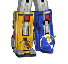 Load image into Gallery viewer, MMPR Megazord Cosplay Full EVA Foam Pepakura File Templates