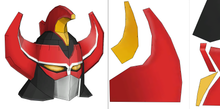 Load image into Gallery viewer, MMPR Megazord Cosplay Full EVA Foam Pepakura File Templates