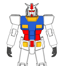 Load image into Gallery viewer, Gundam Cosplay Foam pepakura