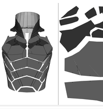 Load image into Gallery viewer, The Batman (2022) Armor Cosplay EVA FOAM Pepakura File Templates