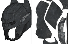 Load image into Gallery viewer, Batman Arkham Knight Armor Cosplay EVA Foam Pepakura File Templates