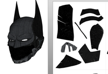 Load image into Gallery viewer, Batman Beyond Armor Cosplay EVA Foam Pepakura File Templates