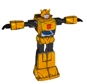 Bumblebee Transformers G1 Cosplay Full Foam Pepakura File Templates