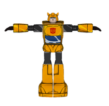 Load image into Gallery viewer, Bumblebee Transformers G1 Cosplay Full Foam Pepakura File Templates