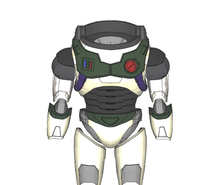 Load image into Gallery viewer, Buzz Lightyear Space Suit Armor EVA FOAM Pepakura File Templates - "LIGHTYEAR" (2022)
