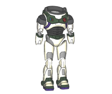 Load image into Gallery viewer, Buzz Lightyear Space Suit Armor EVA FOAM Pepakura File Templates - "LIGHTYEAR" (2022)