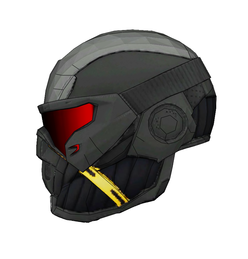 Crysis Nanosuit Helmet Foam Cosplay Pepakura File Template