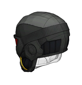 Crysis Nanosuit Helmet Foam Cosplay Pepakura File Template