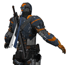 Load image into Gallery viewer, Deathstroke Arkham Origins Armor Cosplay Foam Pepakura File Templates