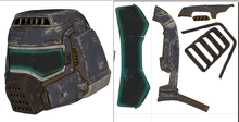Load image into Gallery viewer, Classic Doom Guy / Doom Marine Armor Cosplay EVA Foam Pepakura File Templates