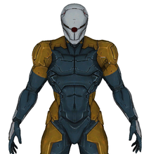 Load image into Gallery viewer, Cyborg Ninja Gray Fox Full EVA Foam Cosplay Pepakura File Templates - Metal Gear Solid