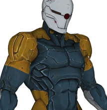 Load image into Gallery viewer, Cyborg Ninja Gray Fox Full EVA Foam Cosplay Pepakura File Templates - Metal Gear Solid