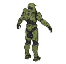 Load image into Gallery viewer, Halo Infinite Master Chief Foam Pepakura Files