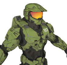 Load image into Gallery viewer, Halo Infinite Master Chief EVA Foam Pepakura Files Cosplay HOW TO DIY
