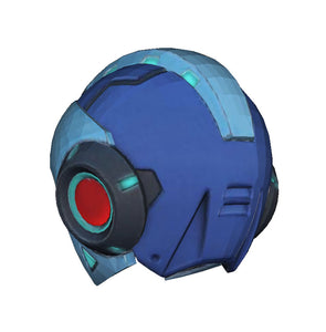 Megaman X Helmet Foam Cosplay Pepakura File Template