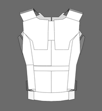 Load image into Gallery viewer, Punisher Cosplay Vest Foam Pepakura File Templates (Netflix Version)