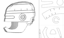Load image into Gallery viewer, RoboCop (1987) Cosplay EVA Foam Pepakura File Templates DIY