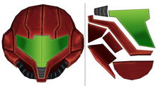 Load image into Gallery viewer, Metroid Samus Armor Cosplay FOAM Pepakura File Templates