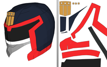 Load image into Gallery viewer, Judge Dredd Cosplay EVA Foam Pepakura File Templates (1995 Stallone Version)