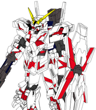 Load image into Gallery viewer, Unicorn Gundam RX-0  Cosplay Full Foam Pepakura File Templates