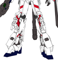 Load image into Gallery viewer, Unicorn Gundam RX-0  Cosplay Full Foam Pepakura File Templates