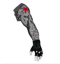 Load image into Gallery viewer, Winter Soldier Mask  + Arm Cosplay EVA Foam Pepakura File Templates