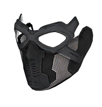 Load image into Gallery viewer, Winter Soldier Mask  + Arm Cosplay EVA Foam Pepakura File Templates
