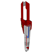 Load image into Gallery viewer, MMPR Power Rangers Blade Blaster FOAM Pepakura File Template