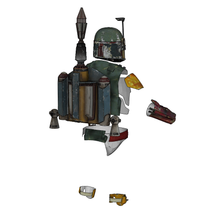 Load image into Gallery viewer, Boba Fett Mandalorian Armor EVA Foam Pepakura File Templates - (Star Wars)