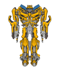 Load image into Gallery viewer, Bumblebee Transformers Movie Cosplay Full Foam Pepakura File Templates