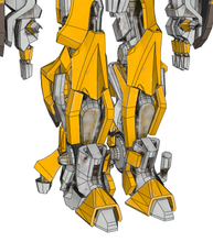 Load image into Gallery viewer, Bumblebee Transformers Movie Cosplay Full Foam Pepakura File Templates