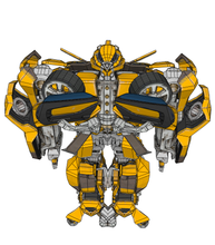 Load image into Gallery viewer, Bumblebee Transformers Movie Cosplay Full Foam Pepakura File Templates