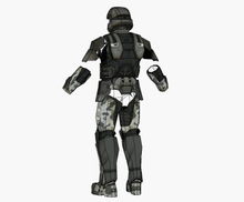 Load image into Gallery viewer, Halo 3 ODST Foam Armor Cosplay Pepakura File Templates