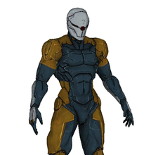 Load image into Gallery viewer, Cyborg Ninja Gray Fox Full EVA Foam Cosplay Pepakura File Templates - Metal Gear Solid
