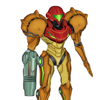 Load image into Gallery viewer, Metroid Samus Armor Cosplay FOAM Pepakura File Templates