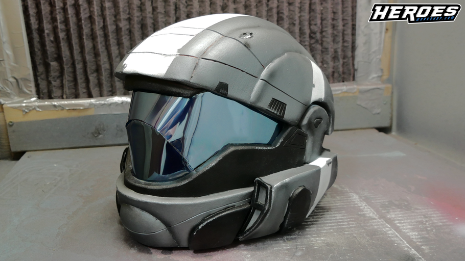Halo 3 ODST Helmet Tutorial - FREE TEMPLATE