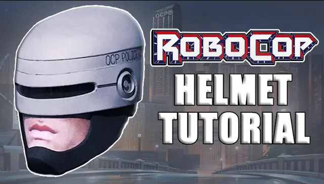 RoboCop Helmet Tutorial - EVA Foam Cosplay