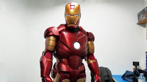 IRON MAN MARK 3 REPLICA COSPLAY FULL SUIT UP!
