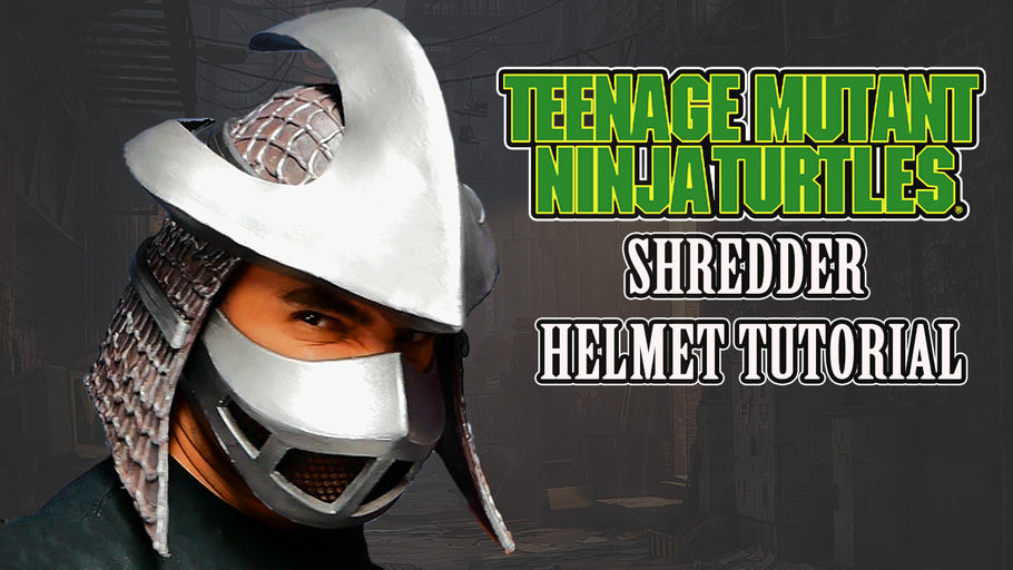 Shredder Helmet Tutorial - Teenage Mutant Ninja Turtles Movie (1990)