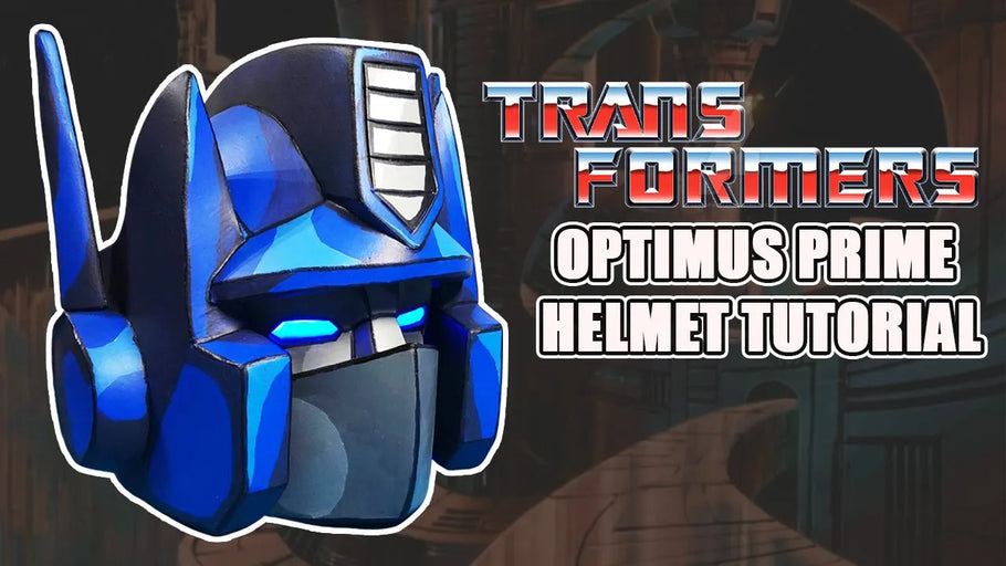 Optimus Prime Helmet - Cel Shading Paint Job - Transformers G1